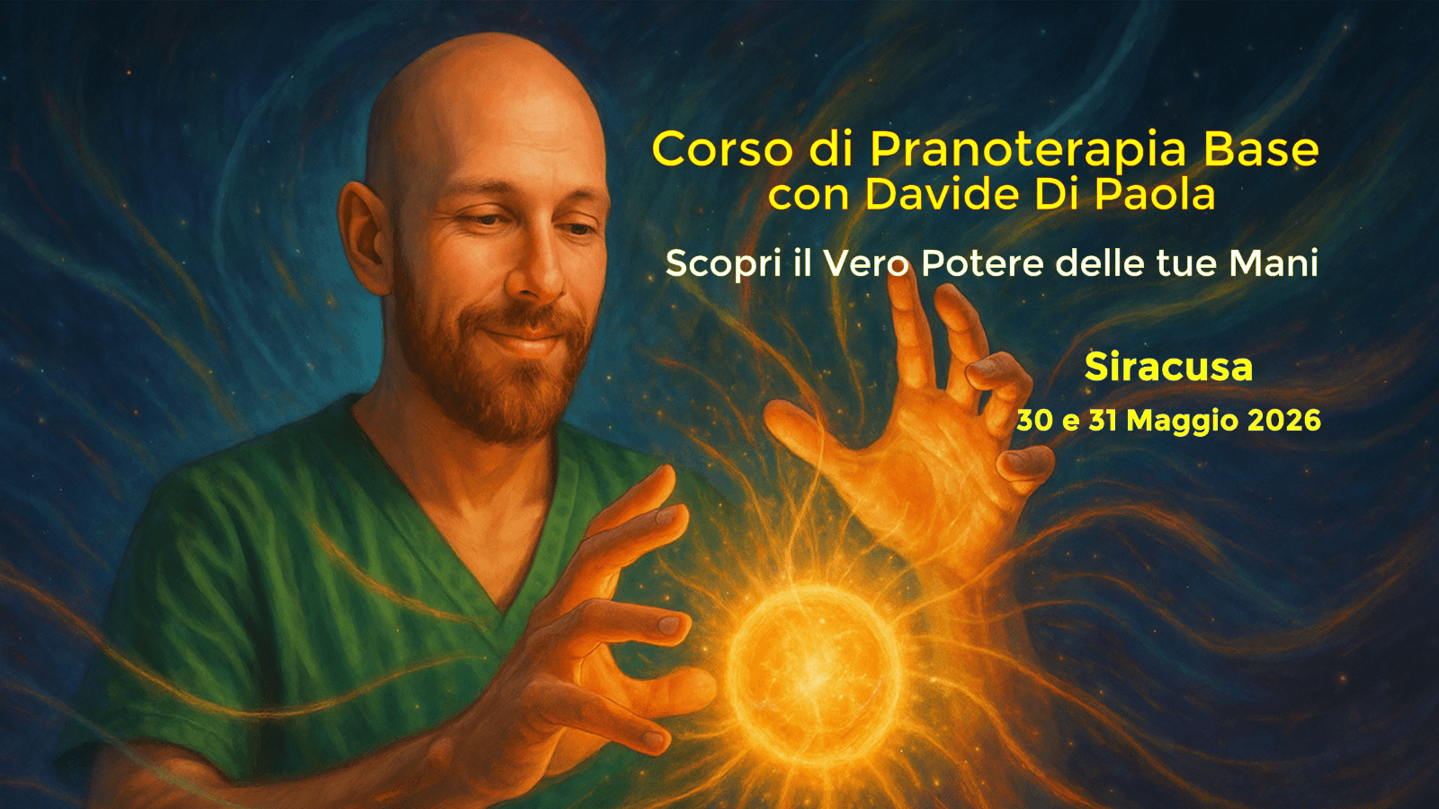 Corso di Pranoterapia con Davide Di Paola - Livello Base - Siracusa