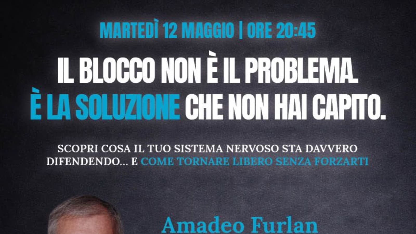 Il blocco non è il problema. È la soluzione che non hai capito.