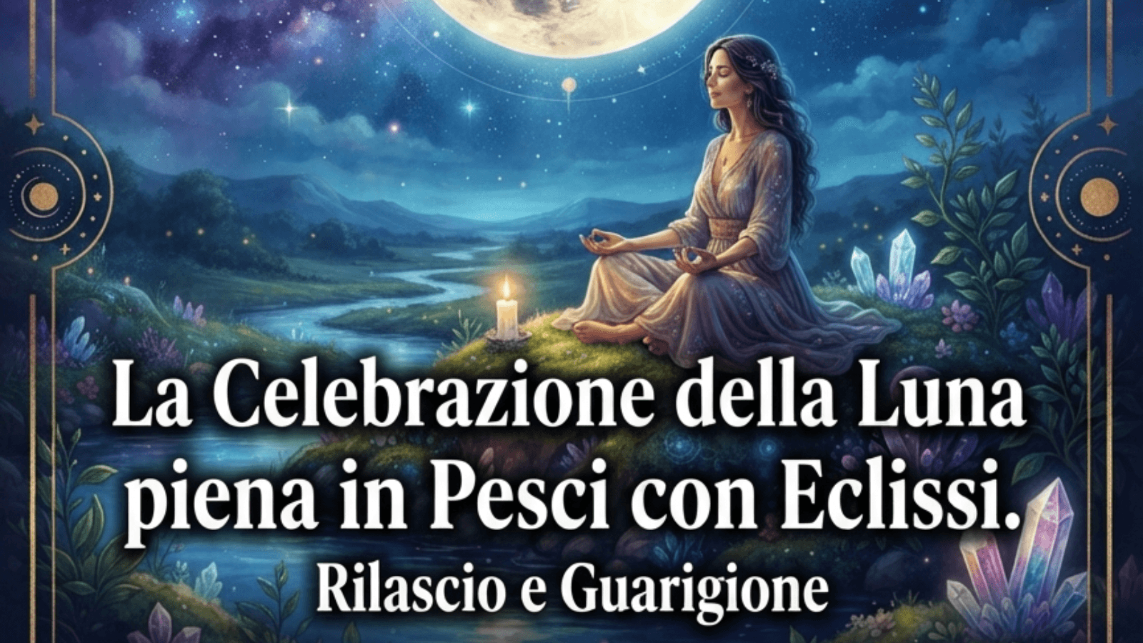 Luna Piena in Pesci con Eclissi: Rilascio e Guarigione