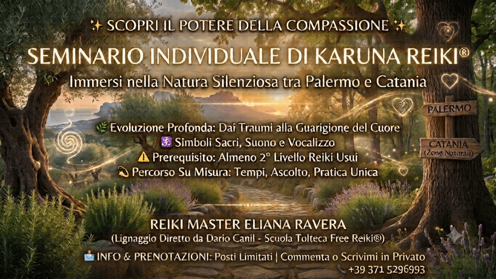SEMINARIO INDIVIDUALE di KARUNA REIKI® ✨ Scopri il Potere della Compassione