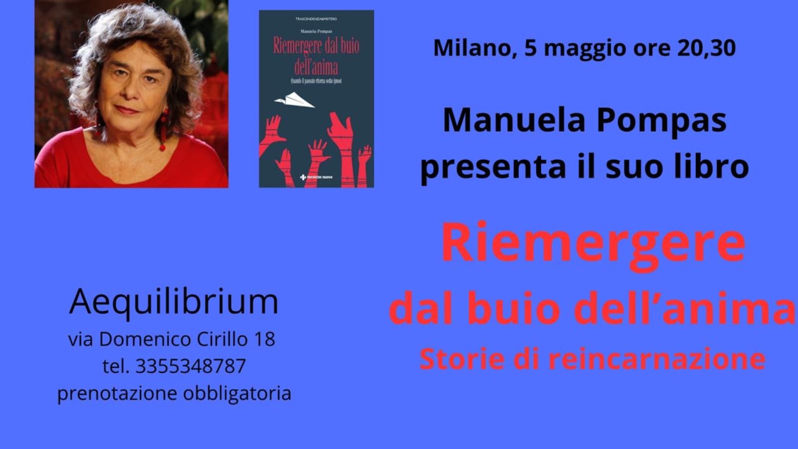 Manuela Pompas presenta il suo libro "Riemergere dal buio dell'Anima"