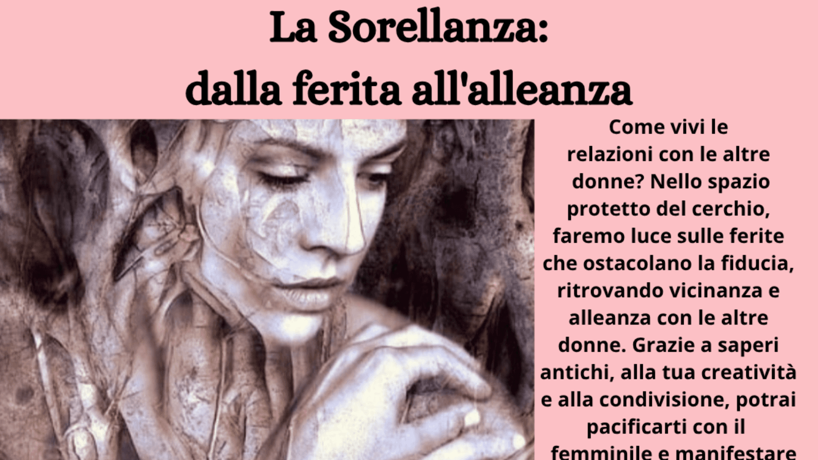 La Sorellanza: dalla ferita all'alleanza